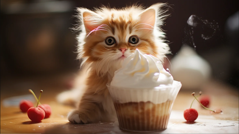 can cats have whipped cream