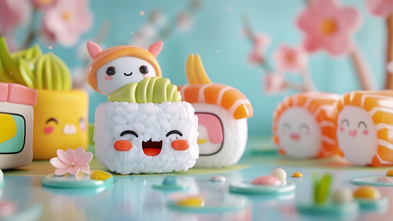 Creating Adorable Sushi Cute:65exmvdg9c0= Sushi