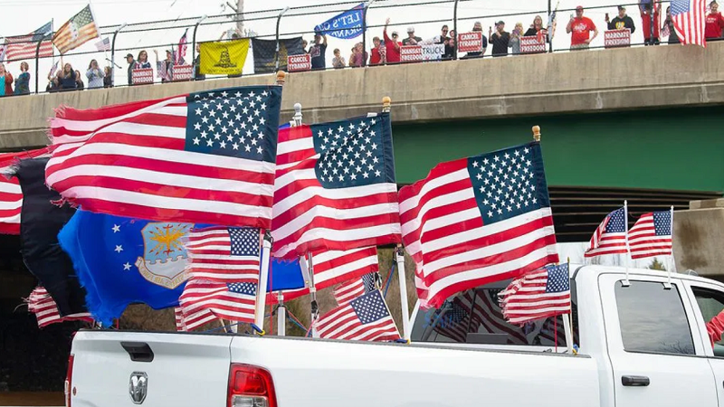 Take Our Border Back convoy ends with rallies in 3 states