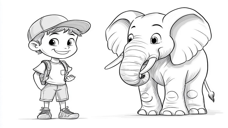 drawing:k4ihdmzbtqg= elephant