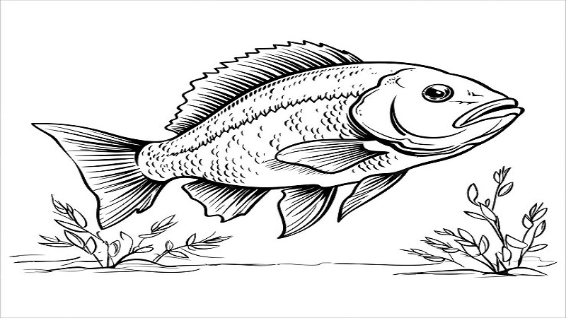 Drawing:4o7kwxpryiy= Fish: Beautiful and Realistic Fish Drawings