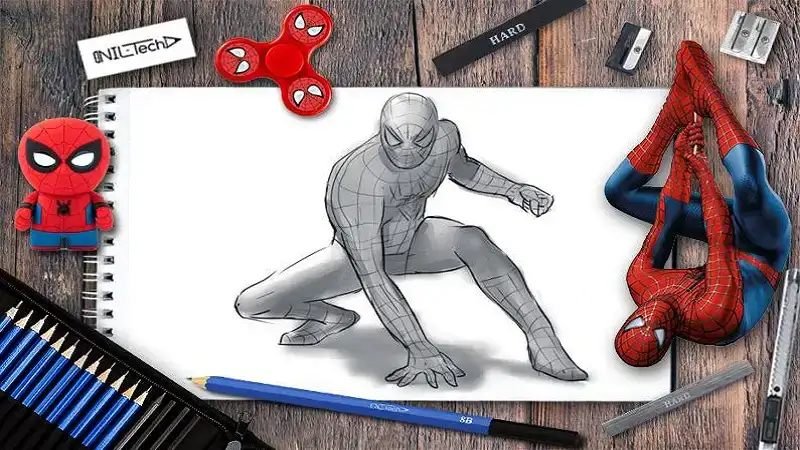 Drawing:cuyvl6drpxk= Spider Man: A Comprehensive Artist Tutorial