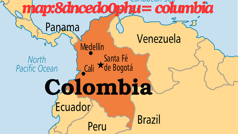 Map:8dncedo0phu= Columbia: Through Its History and Culture